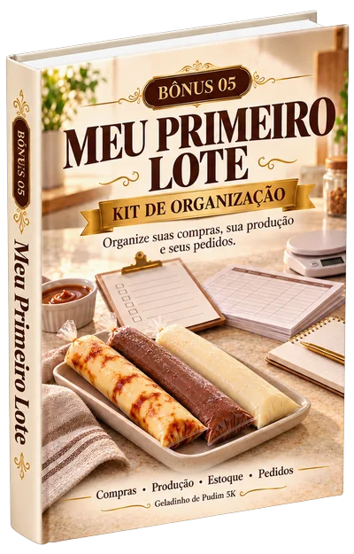 Bônus 05 — Meu Primeiro Lote: Kit de Organização
